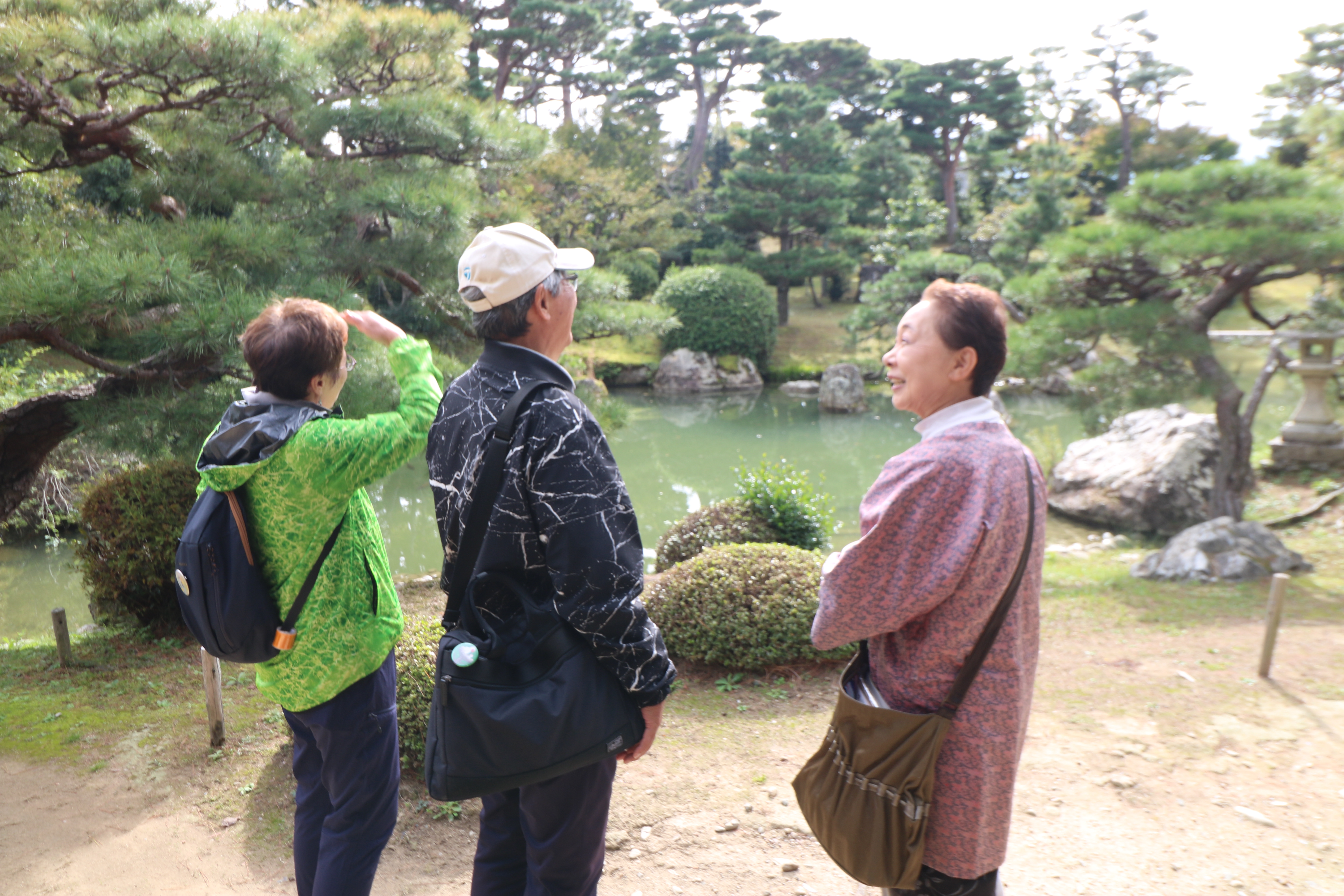 お庭づくりに想いをこめる五個荘商人の心意気‼