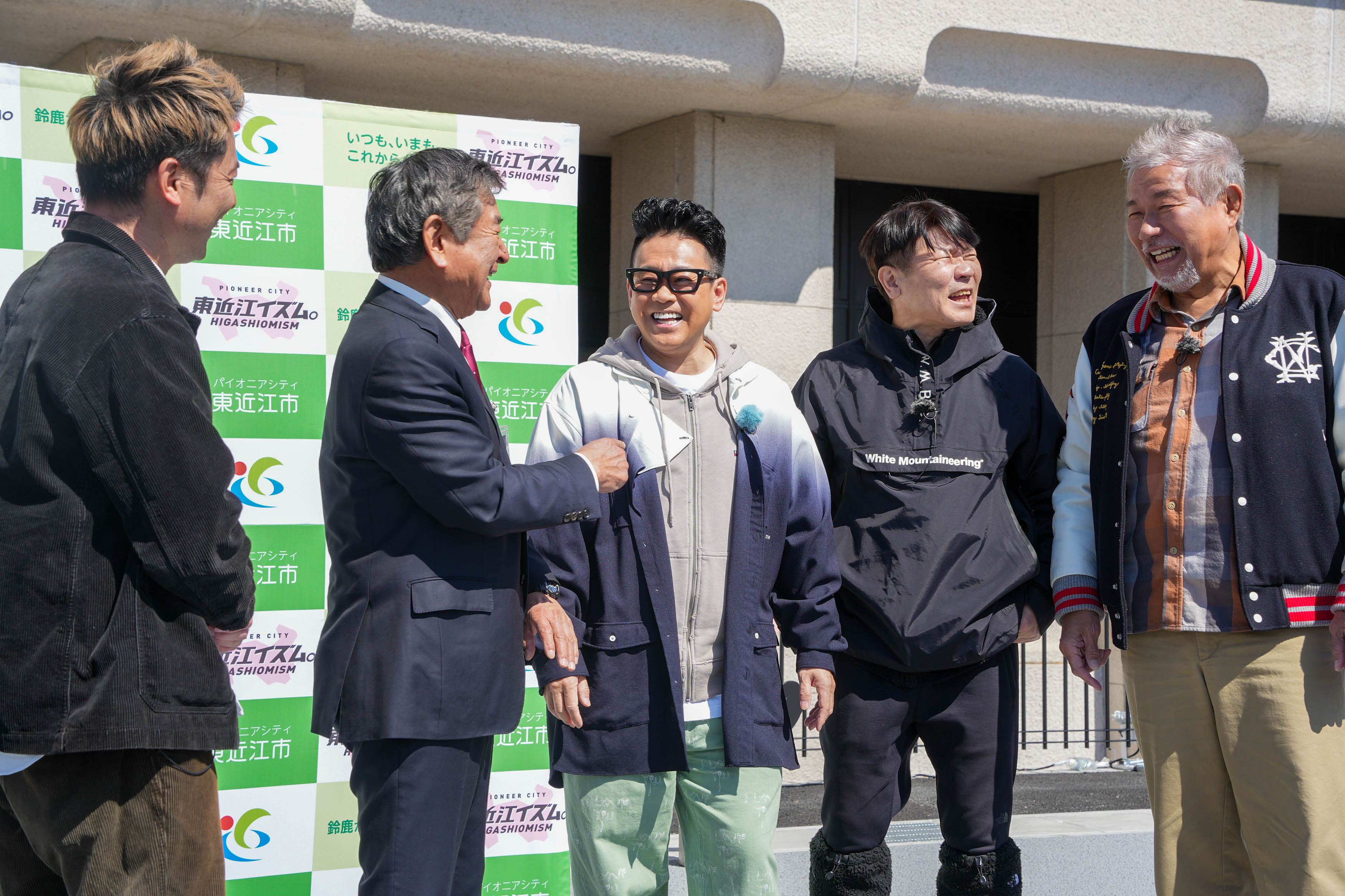 【番組撮影情報】まちの魅力を探る地域密着バラエティ「宮川大輔のそれ知りたいヤツや～ん！」（びわ湖放送）の撮影が行われました。